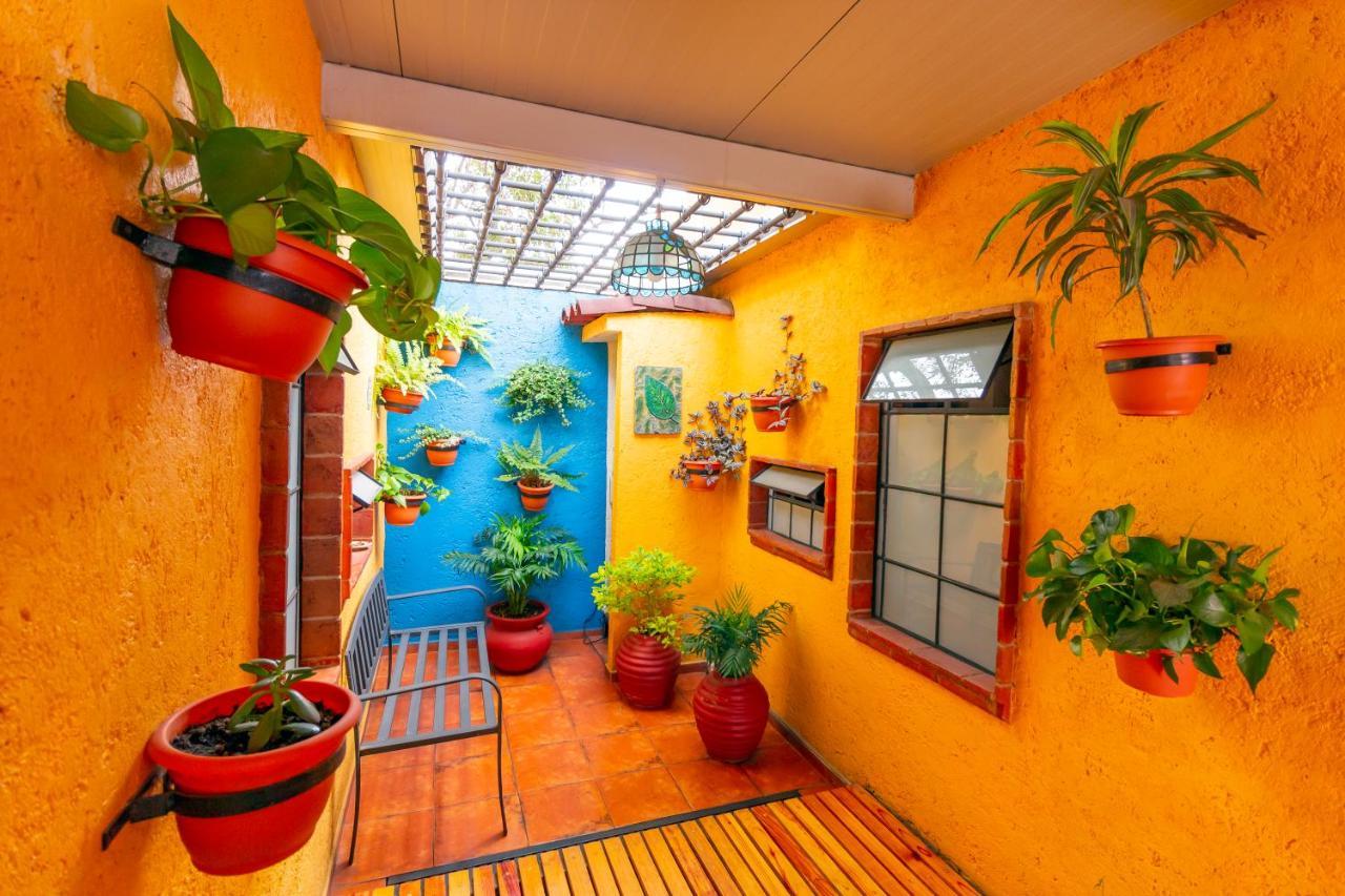 Mex Suites Casa Azul B&B Мексико Сити Екстериор снимка